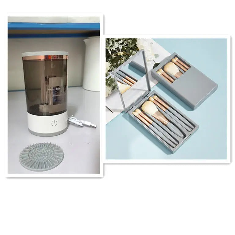 Women Eye Shadow Brush Cleaning Tool for Deep Makeup Brush Cleaning - LauBelle