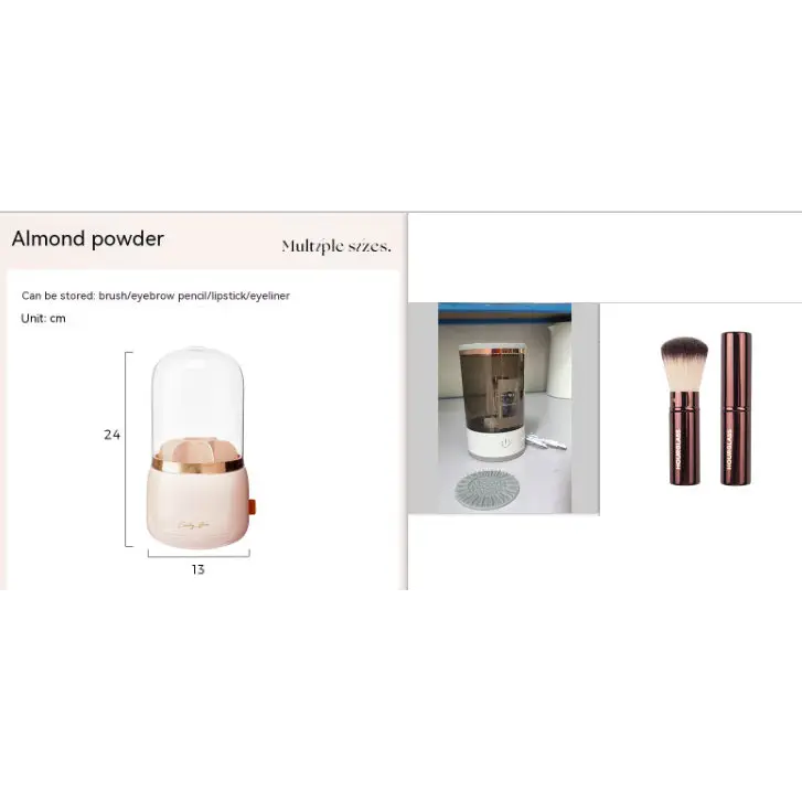 Women Eye Shadow Brush Cleaning Tool for Deep Makeup Brush Cleaning - LauBelle