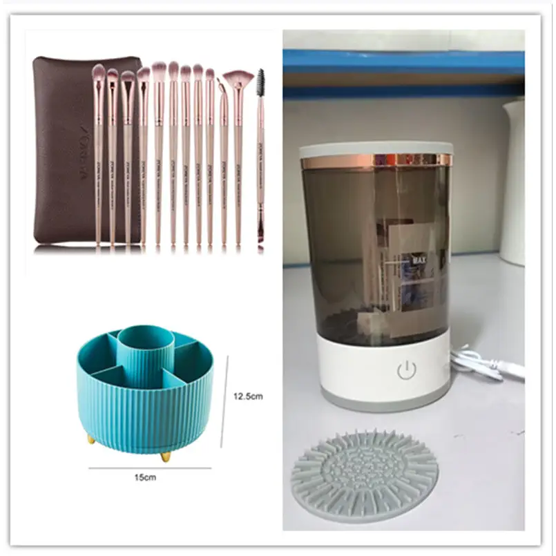 Women Eye Shadow Brush Cleaning Tool for Deep Makeup Brush Cleaning - LauBelle