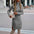 Fashion Turtleneck Knitted Dress for Cold Weather - LauBelle Brand
