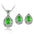 CrystalShield Necklace with Captivating Crystal Pendant on Dainty Chain - LauBelle