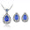 CrystalShield Necklace with Captivating Crystal Pendant on Dainty Chain - LauBelle