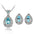 CrystalShield Necklace with Captivating Crystal Pendant on Dainty Chain - LauBelle
