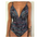 Backless Monokini Swimwear in Stretchy Curve-Hugging Fabric - LauBelle