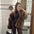 Faux Fur White Winter Coat for Women - LauBelle Brand