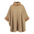 Chic Mid Length Cape with Luxurious Faux Fur Collar - LauBelle Brand
