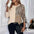 Custom Leopard Cozy Long Sleeve Top for Fashion Enthusiasts - LauBelle Brand