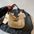 VertiStraw Khaki Cream Suitcase - LauBelle Brand