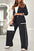 ChicCommuter: Women's Suit & Wide-Leg Pant Set - LauBelle Brand