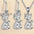 Luxe Cat Pendant Necklace and Earring Set - LauBelle Brand
