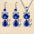 Luxe Cat Pendant Necklace and Earring Set - LauBelle Brand