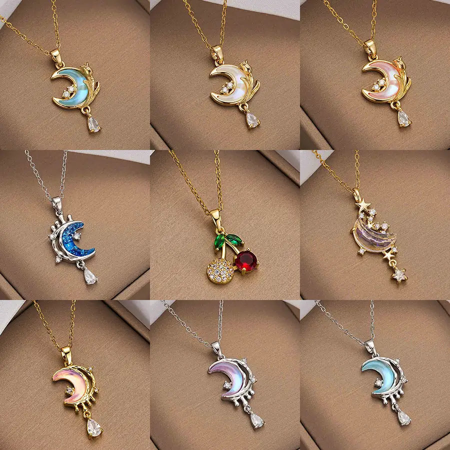 Titanium Versatile Necklace Durable and Lightweight Jewelry - LauBelle Brand