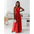 Chic V-Neck Maxi Dress for Summer - LauBelle Brand