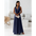 Chic V-Neck Maxi Dress for Summer - LauBelle Brand