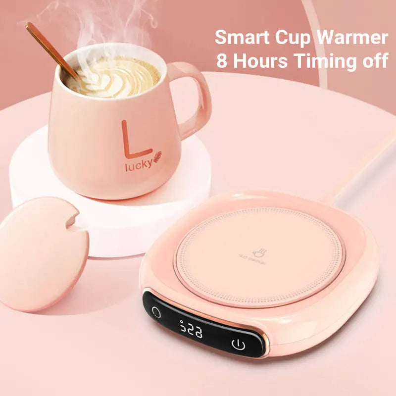 Electric Coffee and Tea Mug Warmer Plate for Home or Office - LauBelle