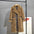 Cream Double-Breasted Faux Fur Wool Coat - LauBelle Brand