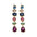 Dazzling Drop Earrings with Crystals and Pearls - LauBelle Brand