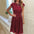 Colorful Mid-Waist Leisure Dress - LauBelle