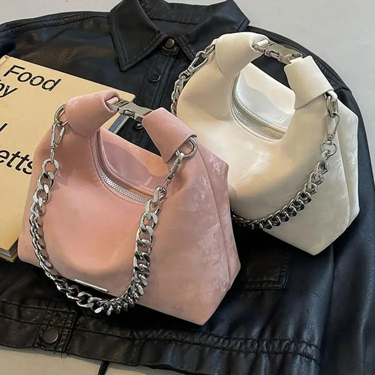 One Shoulder Dumpling Bun for Women - LauBelle