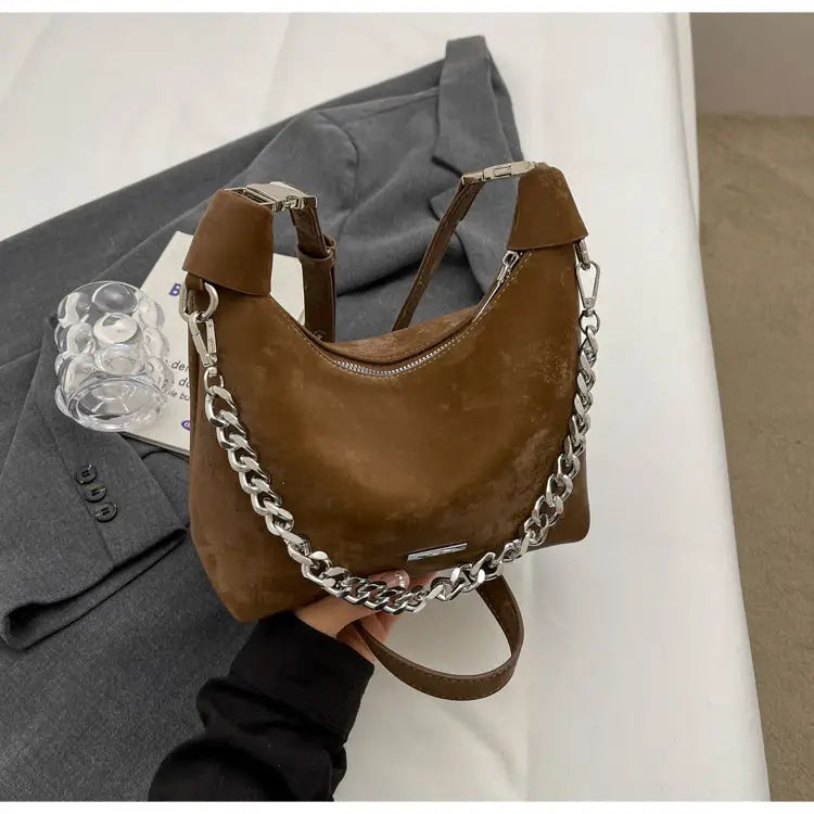 One Shoulder Dumpling Bun for Women - LauBelle