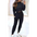 ChicFlex Sport Set with Stand Collar and Slim Fit Trousers - LauBelle Brand