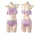 Cartoon Character Cosplay Swimsuit with Vibrant Detailed Print - LauBelle