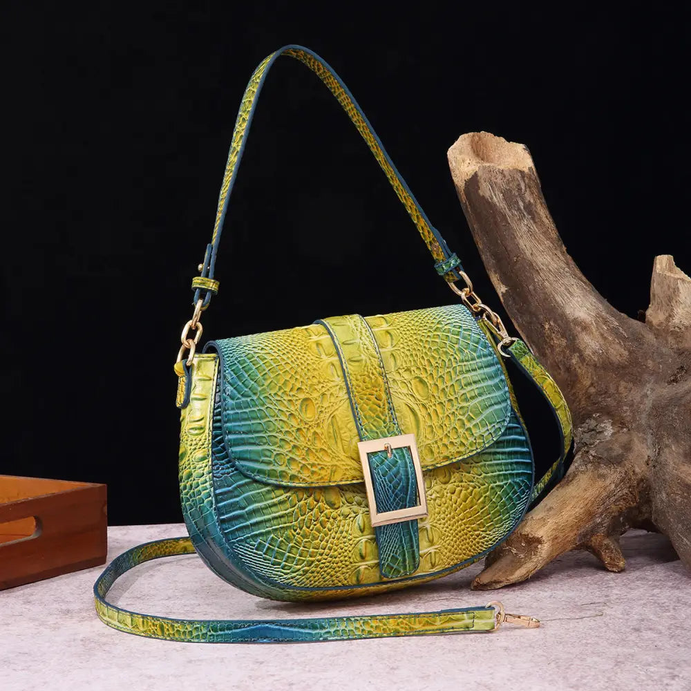 Armpit Chic Handheld Crossbody Baguette Bag with Adjustable Strap - LauBelle