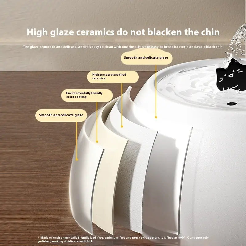 Automatic Pet Water Fountain for Cats and Dogs - LauBelle Brand