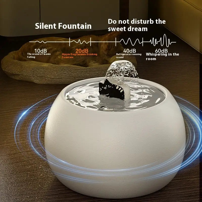 Automatic Pet Water Fountain for Cats and Dogs - LauBelle Brand