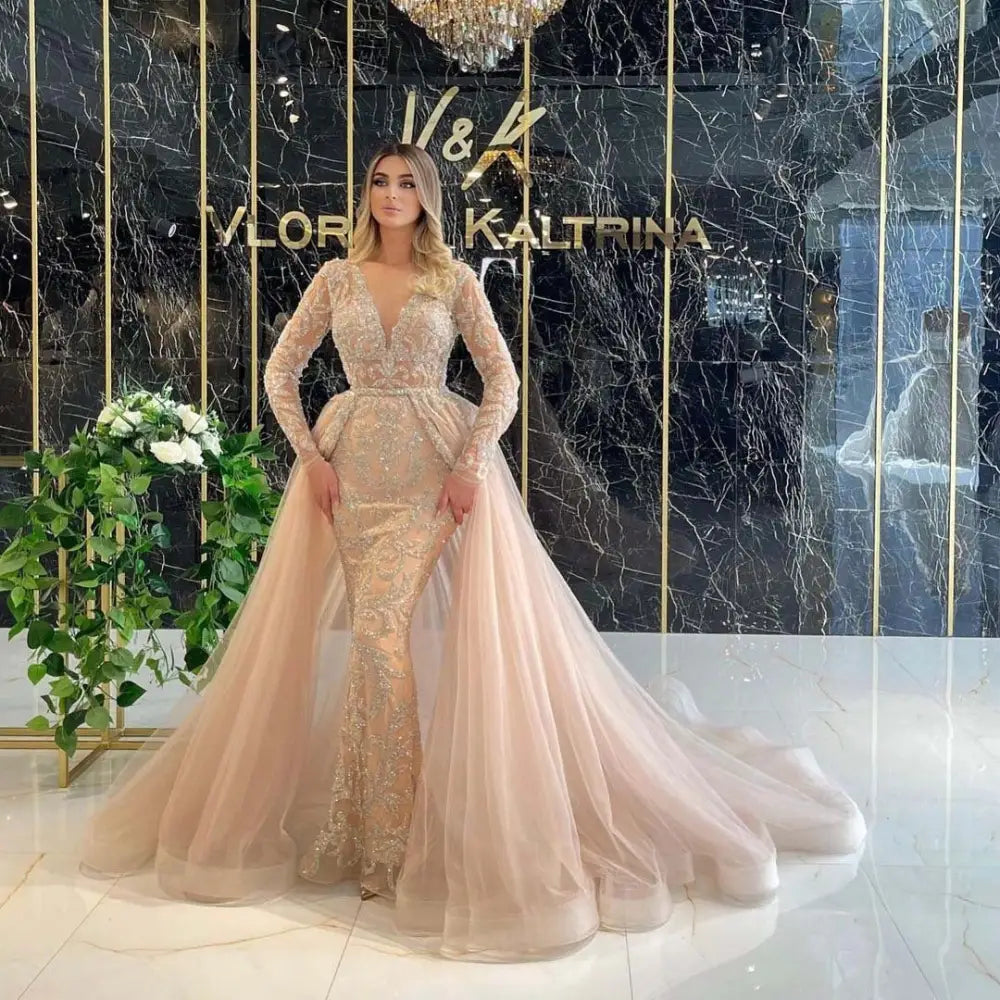 Vinylon Nuptial Dress 30-34 Sizes - LauBelle