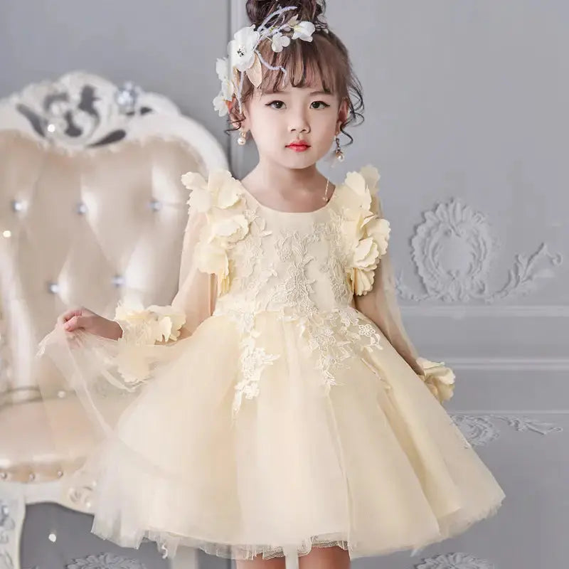 Royal Belle Dress with Elegant Train and Fitted Bodice - LauBelle