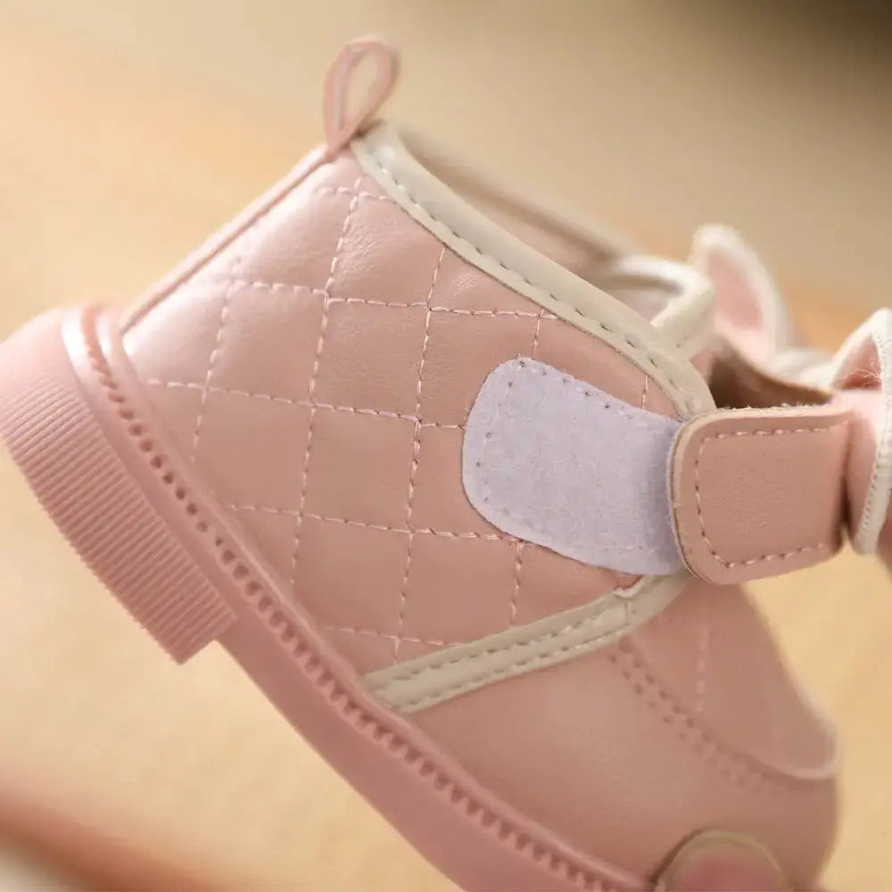 CozyKicks Premium Cotton Shoes for Girls - LauBelle Brand