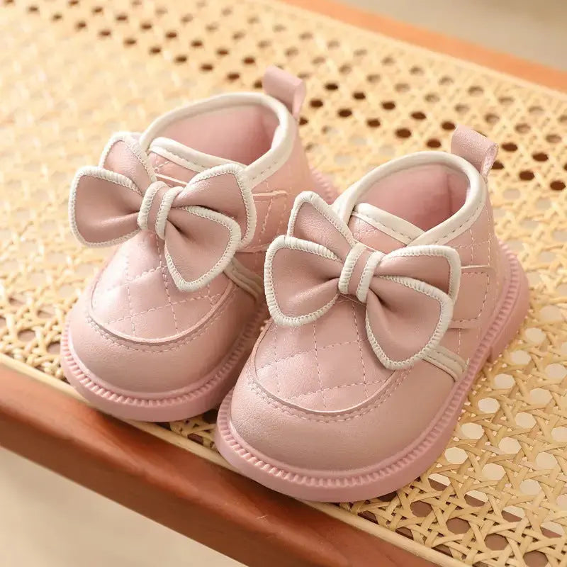 CozyKicks Premium Cotton Shoes for Girls - LauBelle Brand