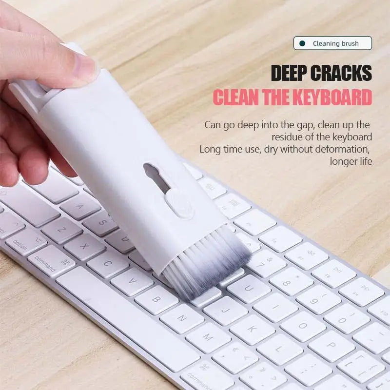 All-in-One Laptop and Earbuds Cleaning Kit with Screen and Keyboard Tools - LauBelle Brand