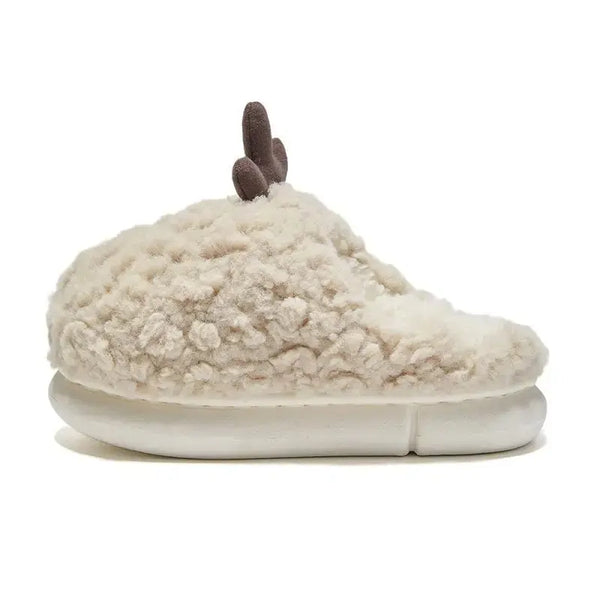 Girls Cactus Motif Cozy Slippers - LauBelle