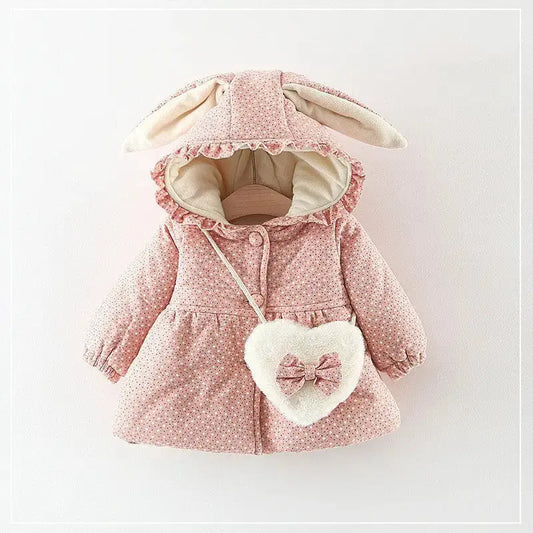 CozyChic Girls Winter Warm Padded Cotton Jacket - LauBelle Brand