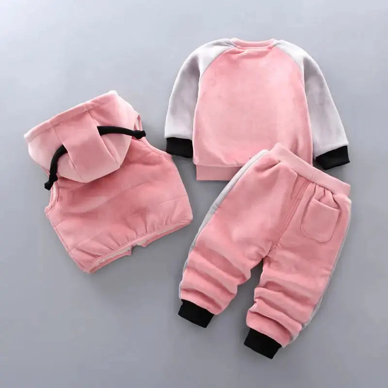 CozyTide Fleece Baby Boy Sweater Suit Ultra Soft and Plush - LauBelle