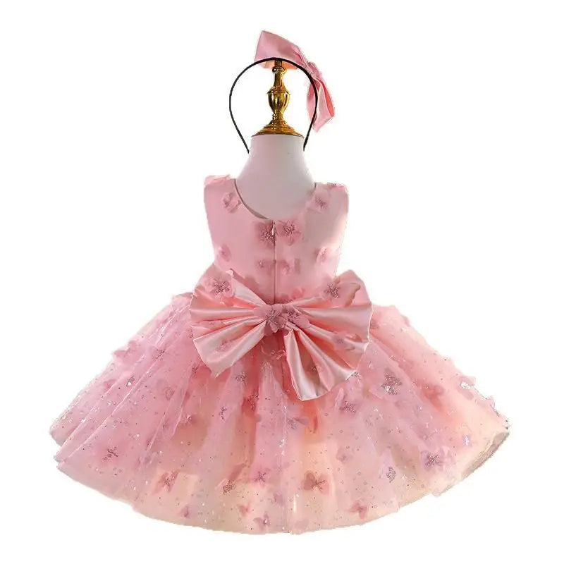 Little Princess Lace and Tulle Dress for Special Occasions - LauBelle Brand