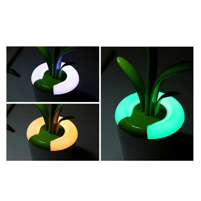 Adjustable Brightness LED Lamp with Night Light Mode - LauBelle Brand