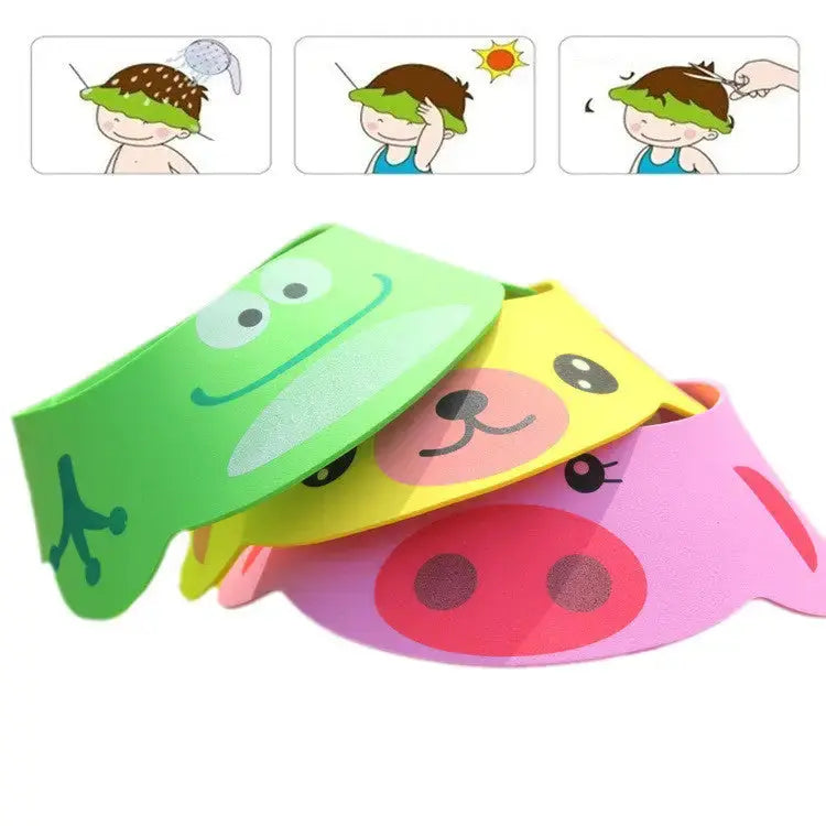 Bath Buddy Hat for Kids Water and Shampoo Protection - LauBelle