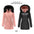 FlipFur Luxe Quilted Parka with Detachable Faux Fur Collar - LauBelle Brand