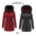 FlipFur Luxe Quilted Parka with Detachable Faux Fur Collar - LauBelle Brand