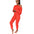 CozyFit Pink Knitted Women's Lounge Tracksuit Set - LauBelle