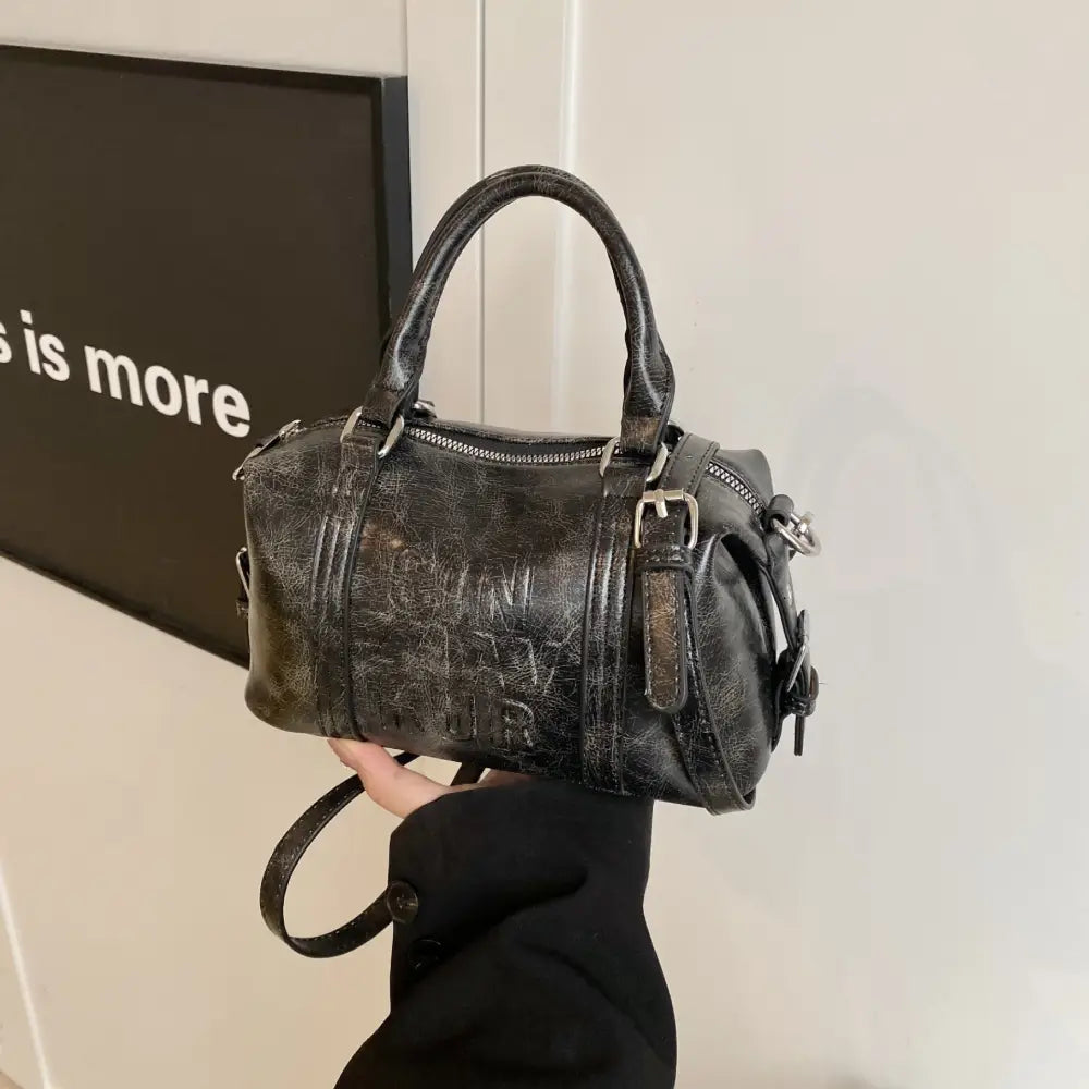 VersaSoft PU Messenger with Pendant & Phone Pocket - LauBelle