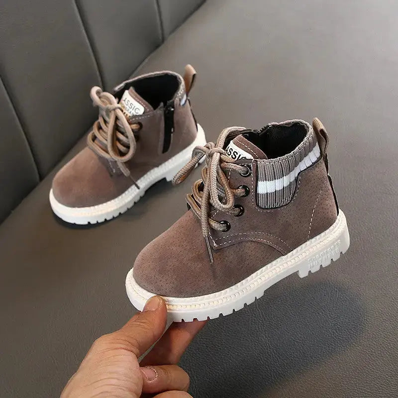 KiddyKnit Cotton Boots for Boys and Girls - LauBelle Brand