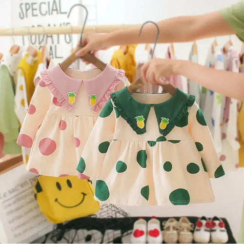 Autumn Chic Dress for Girls in Warm Seasonal Tones - LauBelle