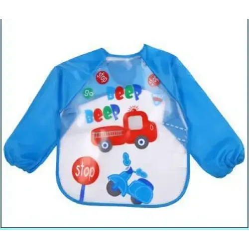 Rainy Day Kids Waterproof Art Apron for Painting and Crafts - LauBelle