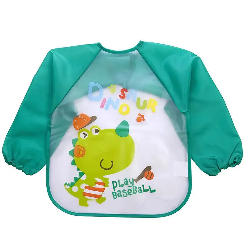 Rainy Day Kids Waterproof Art Apron for Painting and Crafts - LauBelle