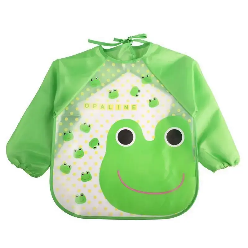 Rainy Day Kids Waterproof Art Apron for Painting and Crafts - LauBelle