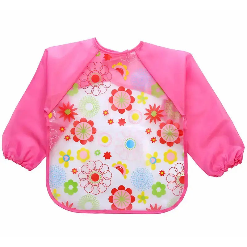 Rainy Day Kids Waterproof Art Apron for Painting and Crafts - LauBelle
